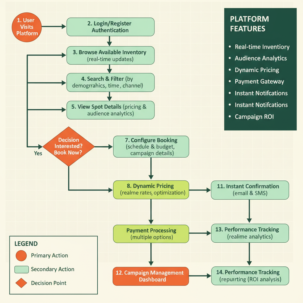 User Journey Flow Diagram